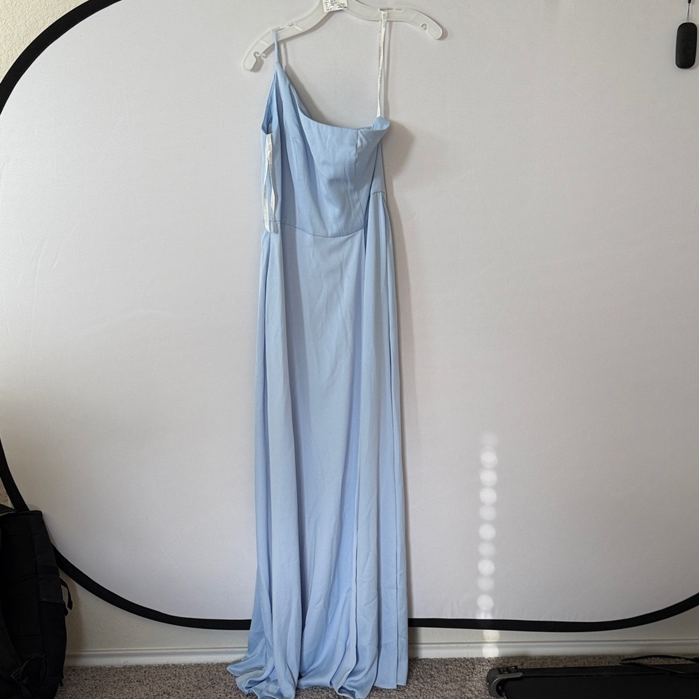 Davids bridal Light Blue Women's bridesmaid Dress